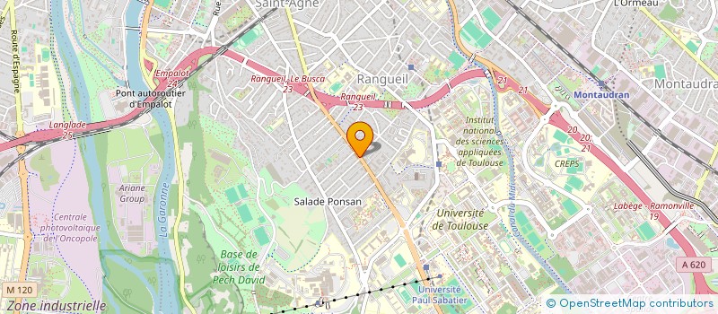 localisation de l'entreprise IMMO-DRUAIS  TOULOUSE