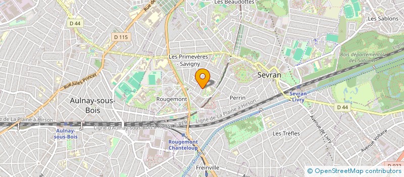 localisation de l'entreprise IMMO DS  SEVRAN