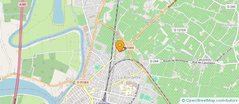 localisation de l'entreprise IMMO DSL  LIBOURNE