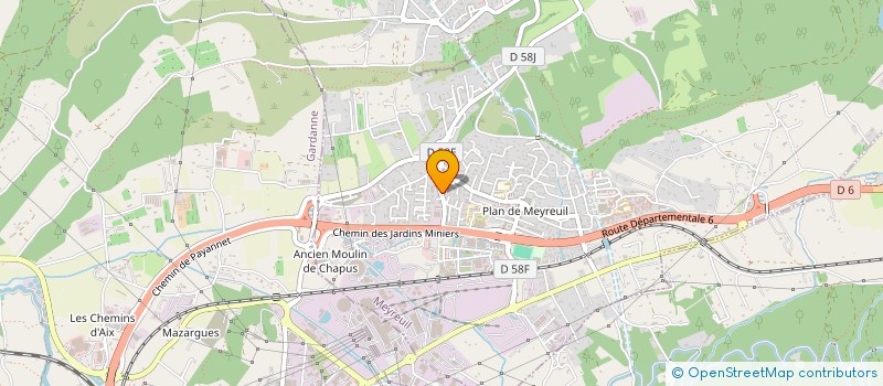 localisation de l'entreprise IMMO DU CARREAU  MEYREUIL