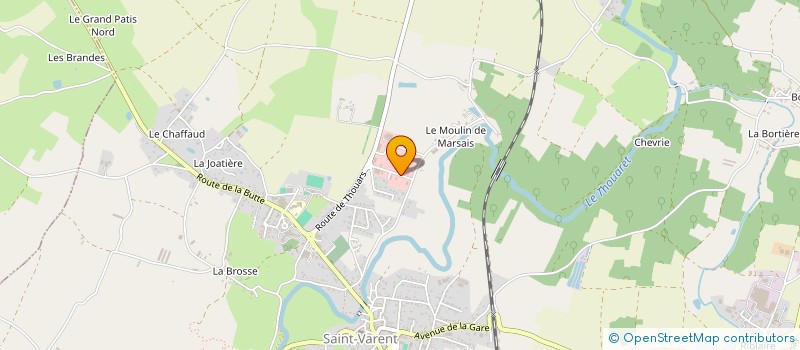 localisation de l'entreprise IMMO DU SEILLEREAU  SAINT-VARENT