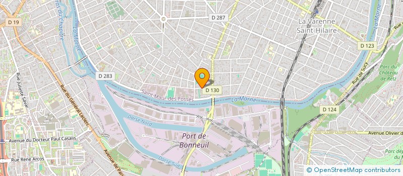 localisation de l'entreprise IMMO-DUART CONSTRUCTIONS à SAINT-MAUR-DES-FOSSES