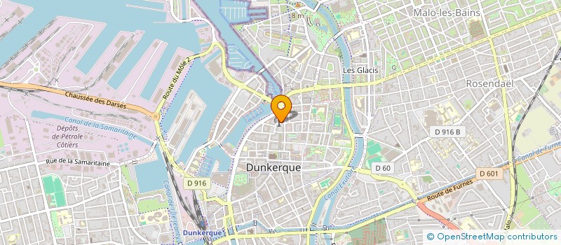 localisation de l'entreprise IMMO DUPOUY à DUNKERQUE