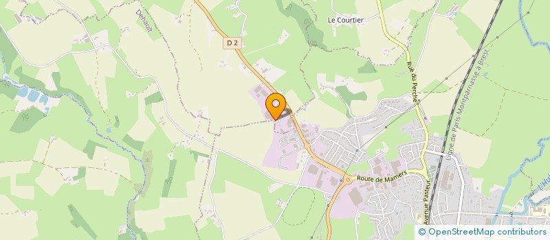 localisation de l'entreprise IMMO DX  LA CHAPELLE DU BOIS