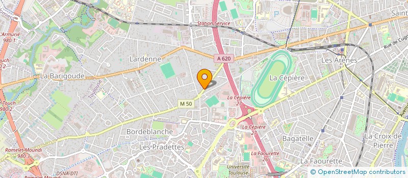 localisation de l'entreprise IMMO E3CB à TOULOUSE