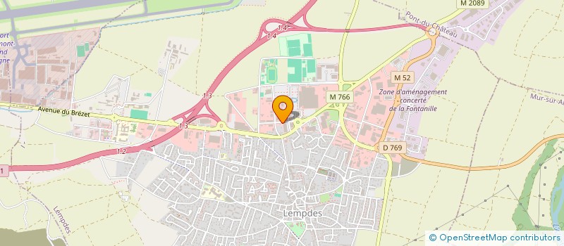 localisation de l'entreprise IMMO EDIZ  LEMPDES