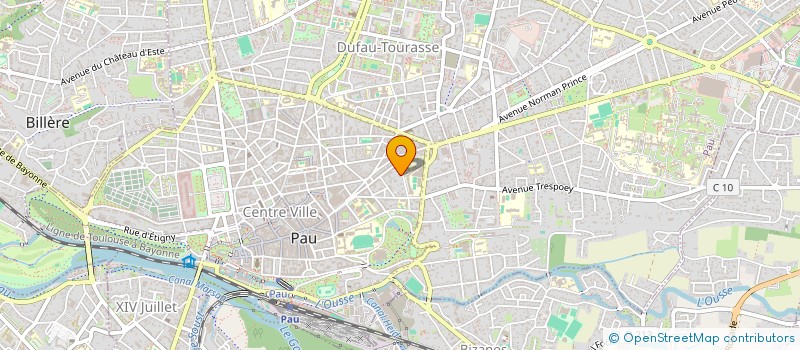 localisation de l'entreprise IMMO EN CO à PAU
