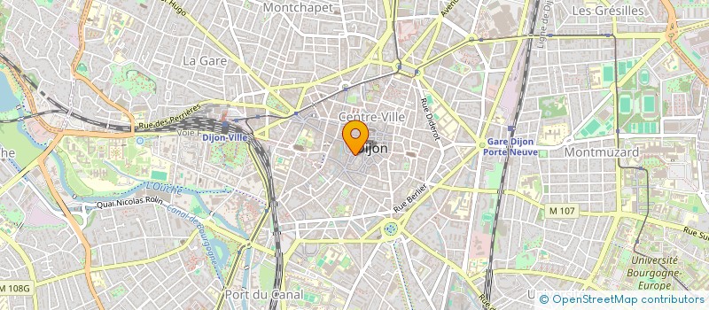 localisation de l'entreprise IMMO ENFIN à DIJON