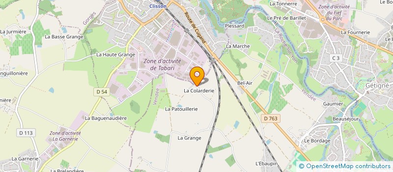 localisation de l'entreprise IMMO.ESM  CUGAND