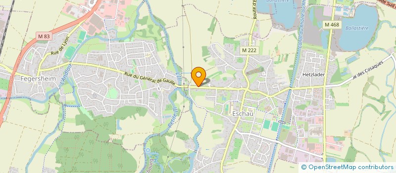 localisation de l'entreprise IMMO EST  ESCHAU