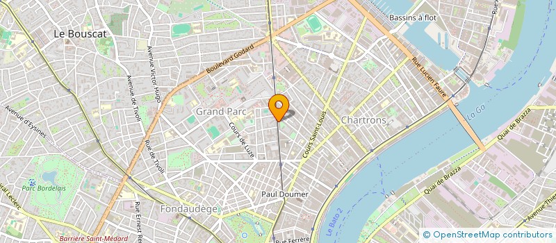 localisation de l'entreprise IMMO-ETC  BORDEAUX