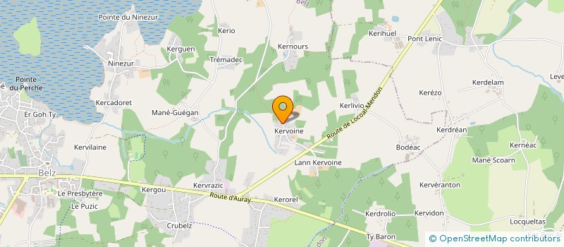 localisation de l'entreprise IMMO EVE  BELZ