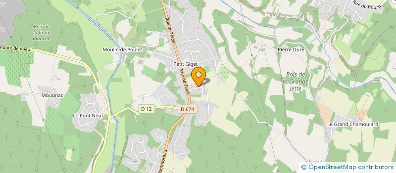 localisation de l'entreprise IMMO EXPERT à VŒUIL-ET-GIGET