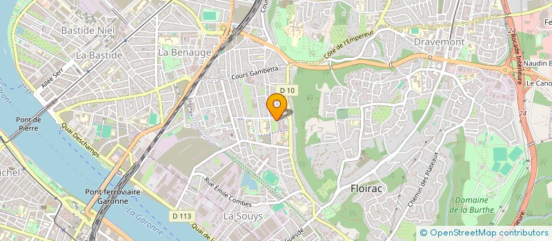 localisation de l'entreprise IMMO FA2I  FLOIRAC