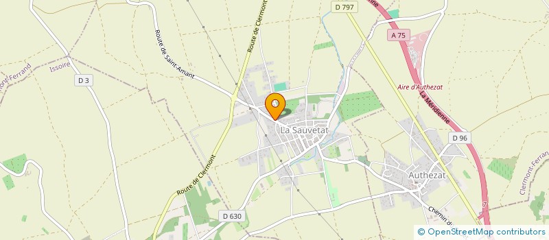 localisation de l'entreprise IMMO FACE  LA SAUVETAT