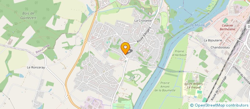 localisation de l'entreprise IMMO FAMILY  MONTREUIL-JUIGNE