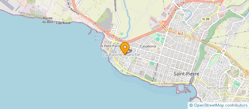 localisation de l'entreprise IMMO FAREN à SAINT PIERRE