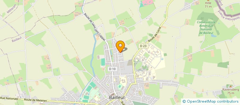 localisation de l'entreprise IMMO FBSL à BAILLEUL
