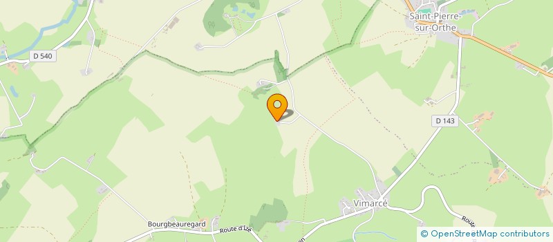 localisation de l'entreprise IMMO FEL  VIMARTIN-SUR-ORTHE