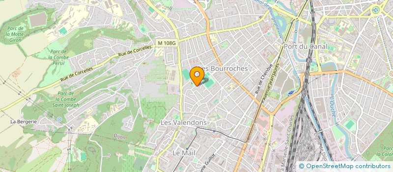 localisation de l'entreprise IMMO - FERREIRA à DIJON