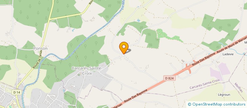 localisation de l'entreprise IMMO FINANCE TARUSATE  TARTAS