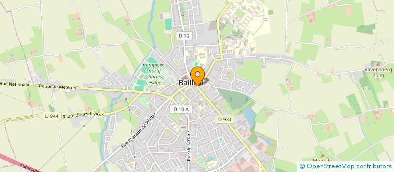localisation de l'entreprise IMMO FLANDRE GESTION à BAILLEUL