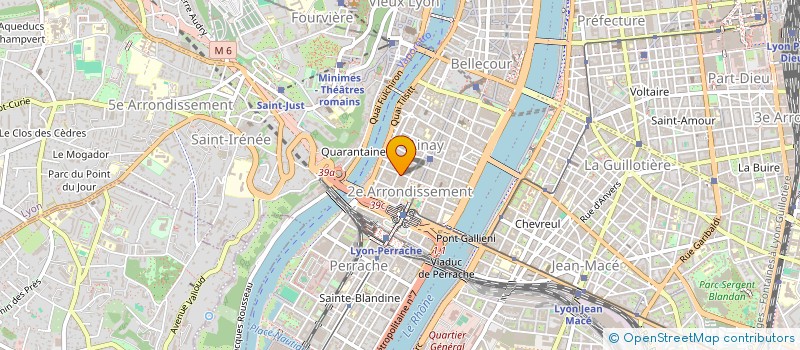 localisation de l'entreprise IMMO FLASH à LYON