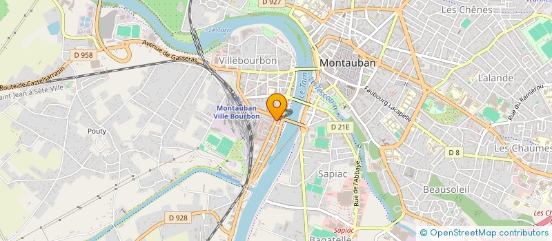 localisation de l'entreprise IMMO FLO  MONTAUBAN