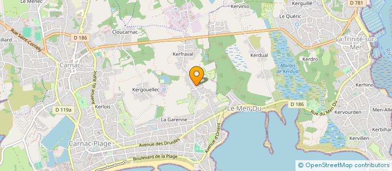 localisation de l'entreprise IMMO FLOC'H NICOU  CARNAC