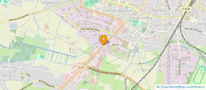 localisation de l'entreprise IMMO FONTENAY  BESSINES