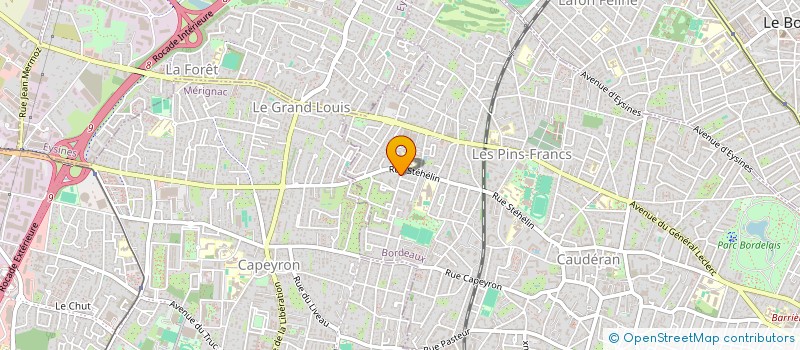 localisation de l'entreprise IMMO FORME  BORDEAUX