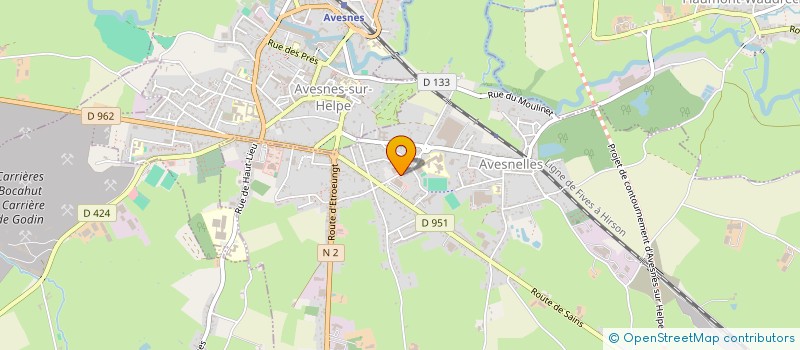 localisation de l'entreprise IMMO FORUM SCI  AVESNELLES