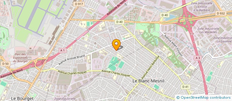 localisation de l'entreprise IMMO FPI à LE BLANC-MESNIL
