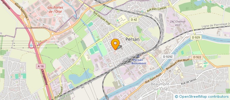 localisation de l'entreprise IMMO FRANCE  PERSAN