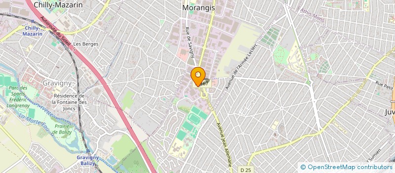 localisation de l'entreprise IMMO FRANCE EXPERTISE à MORANGIS