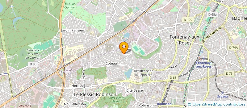 localisation de l'entreprise IMMO FRANCE PROTEC à LE PLESSIS-ROBINSON