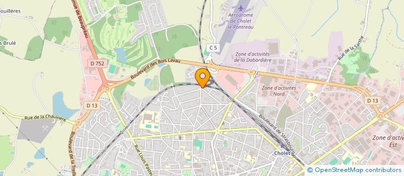localisation de l'entreprise IMMO FS 29 à CHOLET