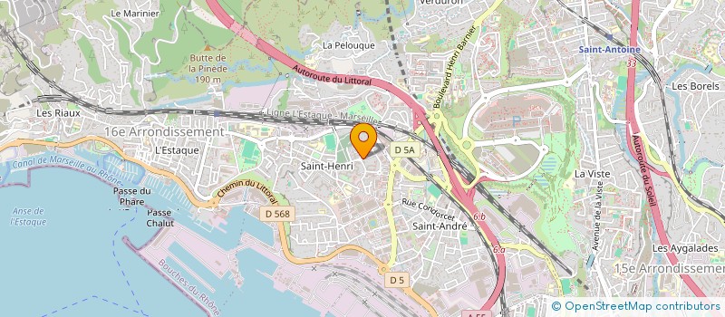 localisation de l'entreprise IMMO G à MARSEILLE