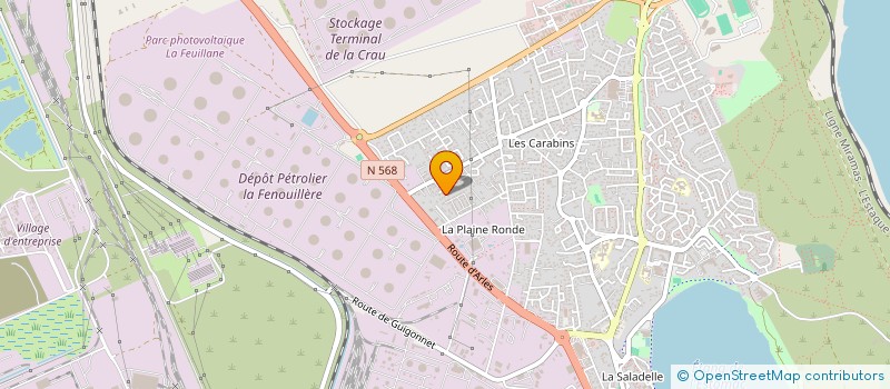 localisation de l'entreprise IMMO G.B.S  FOS-SUR-MER