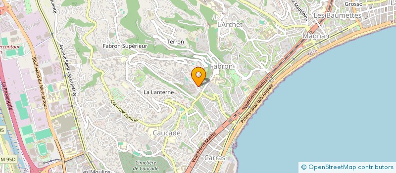 localisation de l'entreprise IMMO G2 à NICE