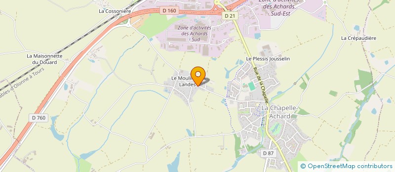 localisation de l'entreprise IMMO G2F à BRETIGNOLLES-SUR-MER