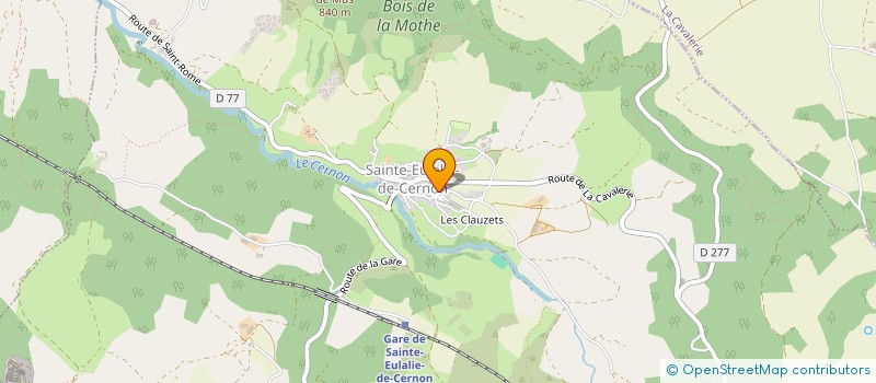 localisation de l'entreprise IMMO G2S  SAINTE-EULALIE-DE-CERNON