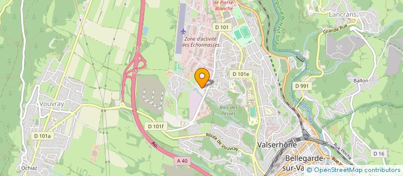 localisation de l'entreprise IMMO GALLIA 2023 à VALSERHONE