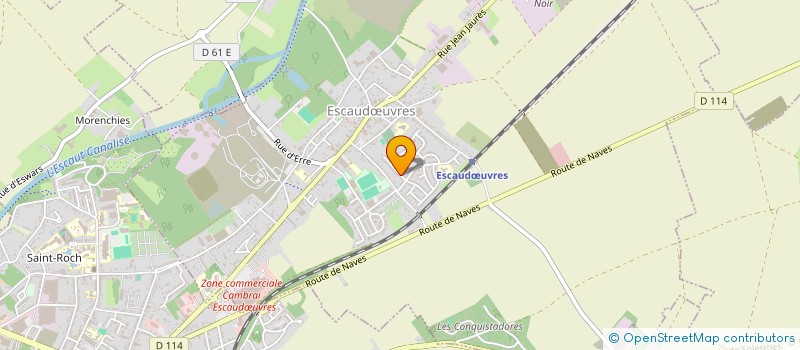 localisation de l'entreprise IMMO GARCIA  ESCAUDUVRES