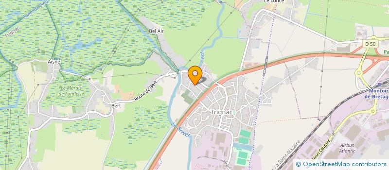 localisation de l'entreprise IMMO GAVALA  TRIGNAC