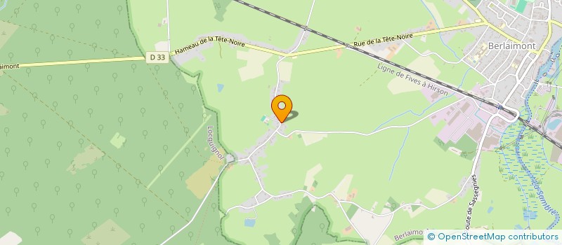 localisation de l'entreprise IMMO GBOL  BERLAIMONT