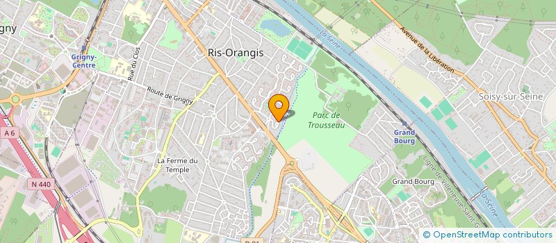 localisation de l'entreprise IMMO GC à RIS-ORANGIS
