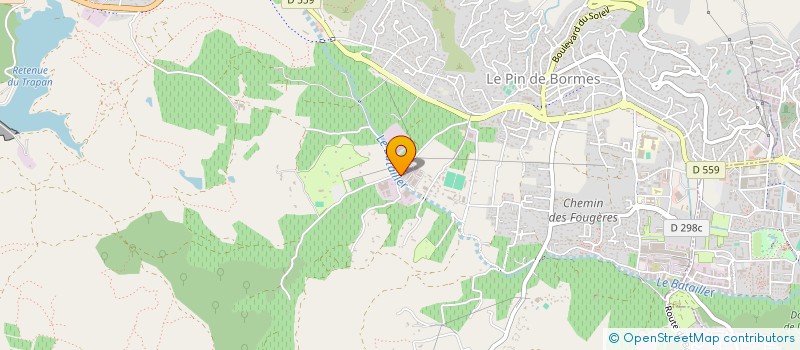 localisation de l'entreprise IMMO GC à BORMES-LES-MIMOSAS
