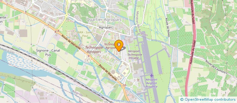 localisation de l'entreprise IMMO GEO 84  VEDENE