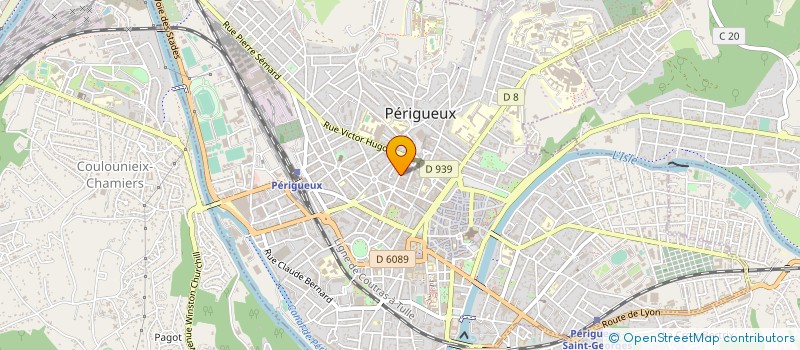localisation de l'entreprise IMMO GEST'24 à PERIGUEUX